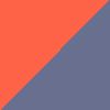 Prussian Blue Topaz Orange